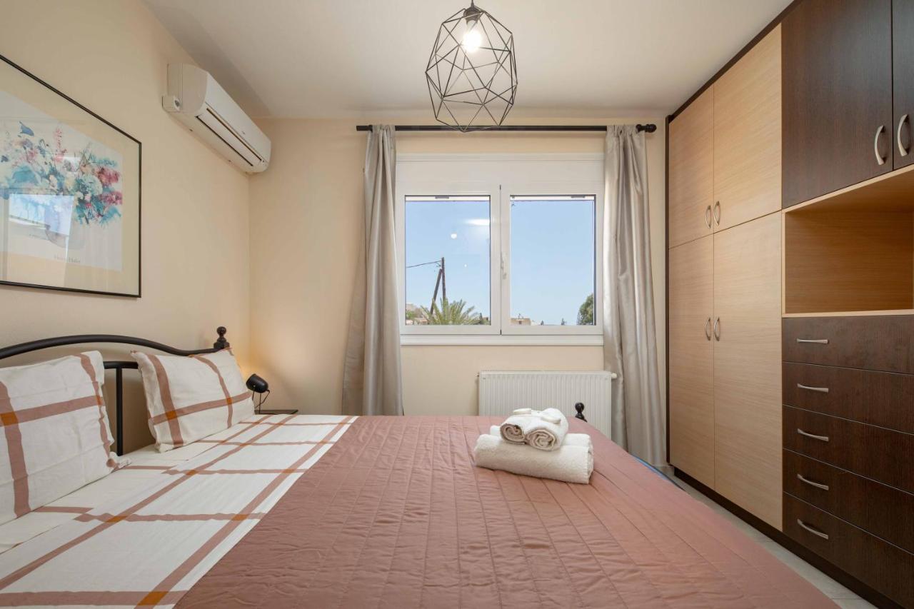 Villa Melenia For Family Holidays By The Beach Agia Pelagia  Exterior photo